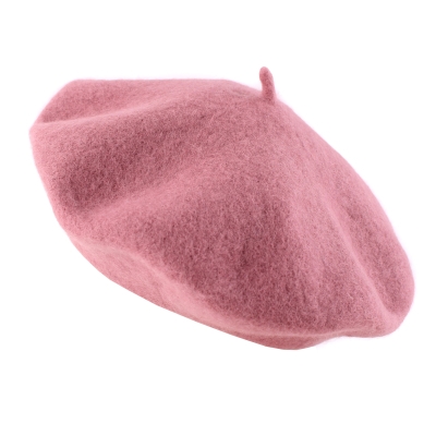 Дамска вълнена барета HatYou CP0764, Розов