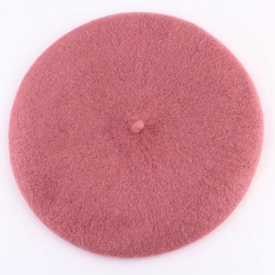 Дамска вълнена барета HatYou CP0764, Розов