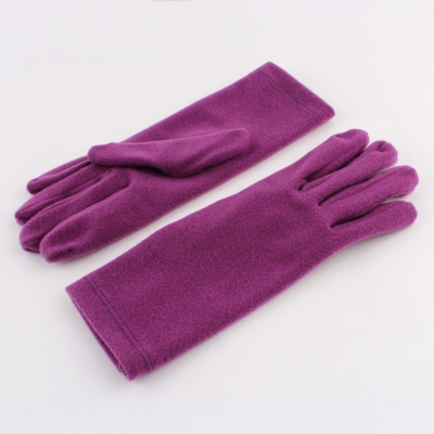 Дамски ръкавици от микрофибър HatYou GL0186, Виолетов