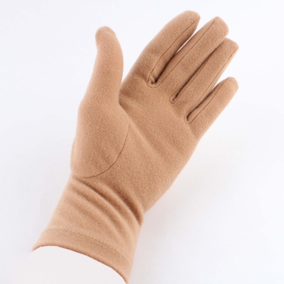 Дамски ръкавици от микрофибър HatYou GL0186, Камила