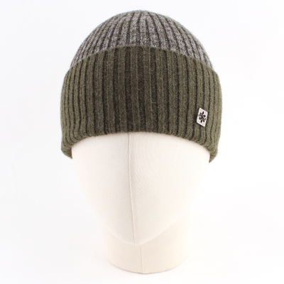 Men's knitted hat Granadilla JG5187, Green