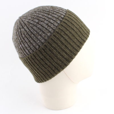 Men's knitted hat Granadilla JG5187, Green
