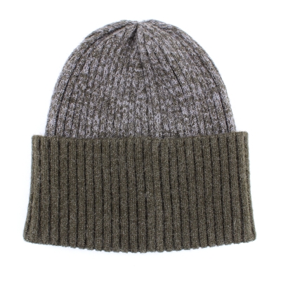 Men's knitted hat Granadilla JG5187, Green