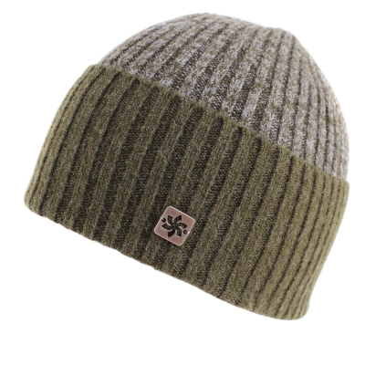 Men's knitted hat Granadilla JG5187, Green