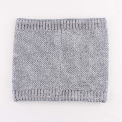 Дамски кръгъл шал с камъчета Granadilla JG5405, Светлосив