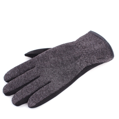 Мъжки тъчскрийн ръкавици  HatYou GL1499, Тъмносиво и черно
