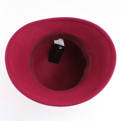 Дамска филцова шапка HatYou CF0366, Бургунди