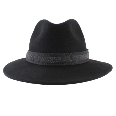 Мъжка филцова Fedora HatYou CF0040 N, Черен