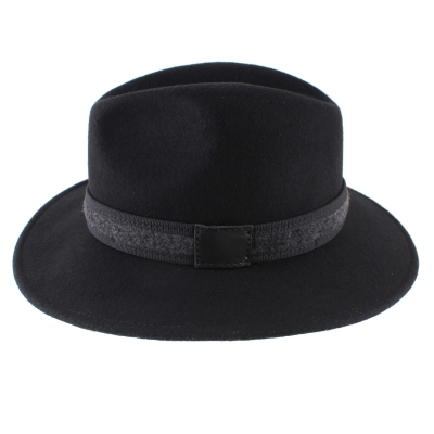 Мъжка филцова Fedora HatYou CF0040 N, Черен