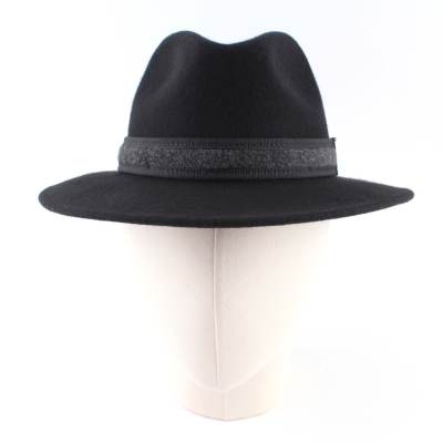 Мъжка филцова Fedora HatYou CF0040 N, Черен