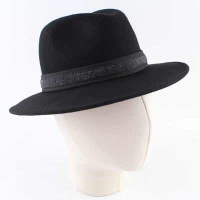 Мъжка филцова Fedora HatYou CF0040 N, Черен