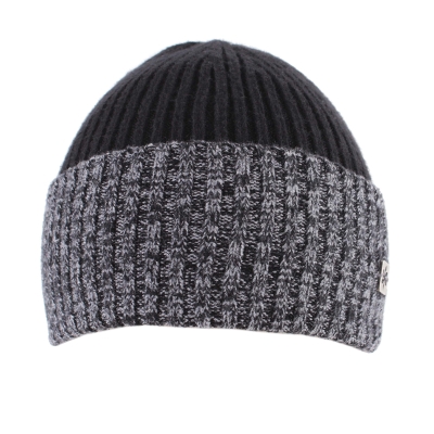 Men's knitted hat Granadilla JG5113, Black