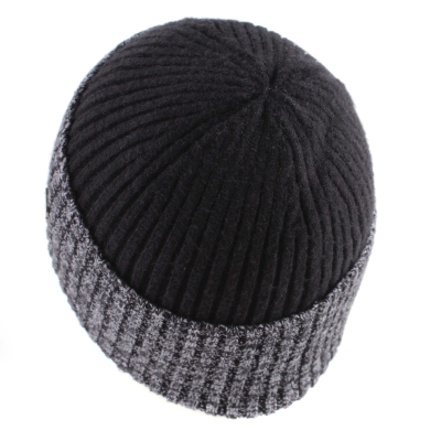 Men's knitted hat Granadilla JG5113, Black