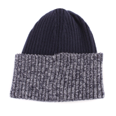 Men's knitted hat Granadilla JG5113, Dark blue