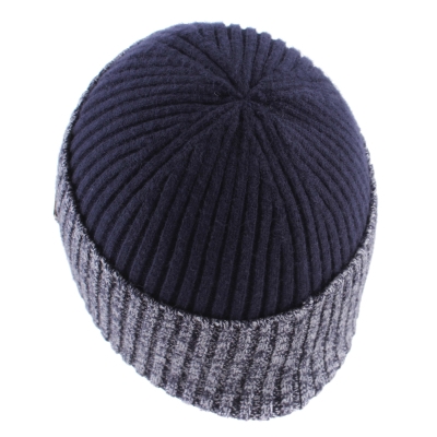 Men's knitted hat Granadilla JG5113, Dark blue