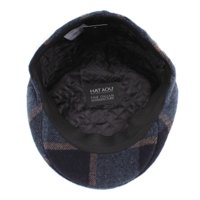 Мъжки каскет с вълна HatYou CP4231, Син