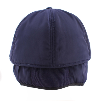 Бейзболна шапка от водоотблъскваща материя  с наушник HatYou CP1101, Тъмносин