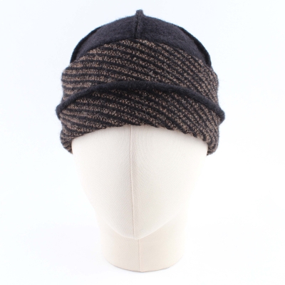 Ladies' winter hat HatYou CP3550, Black/Beige