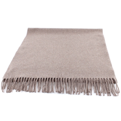 Голям вълнен шал Pulcra Stelvio N, 50x220 см, Бежов