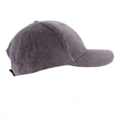Мъжка бейзболна шапка от памучно кадифе HatYou CP2995, Сив