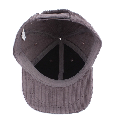 Мъжка бейзболна шапка от памучно кадифе HatYou CP2995, Сив