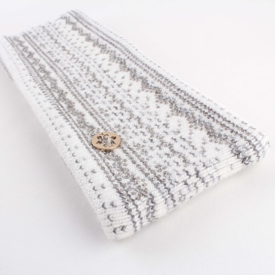 Headband with rhinestones Granadilla JG5215, White