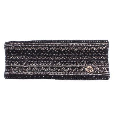 Headband with rhinestones Granadilla JG5215, Black