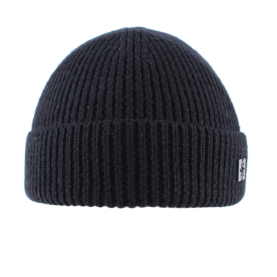 Wool Knitted Hat for Men Granadilla JG5718, Black