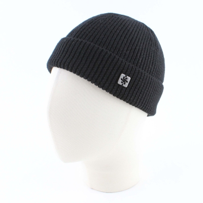 Wool Knitted Hat for Men Granadilla JG5718, Black