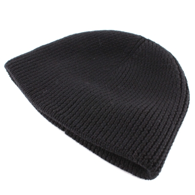 Wool Knitted Hat for Men Granadilla JG5718, Black