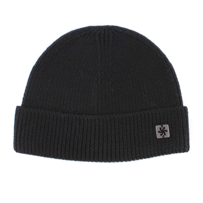 Wool Knitted Hat for Men Granadilla JG5718, Black