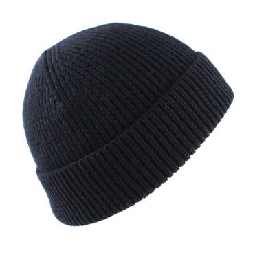 Wool Knitted Hat for Men Granadilla JG5718, Black