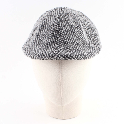 Зимен каскет с вълна HatYou CP4217, Черен меланж