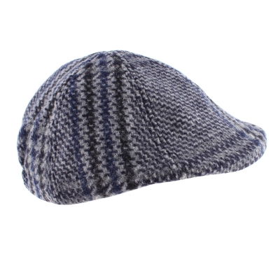 Мъжки вълнен каскет HatYou CP4194, Синьо каре