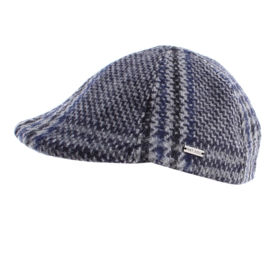 Мъжки вълнен каскет HatYou CP4194, Синьо каре