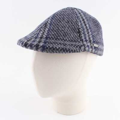 Мъжки вълнен каскет HatYou CP4194, Синьо каре