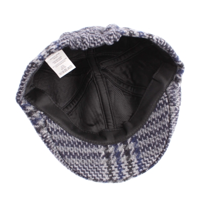 Мъжки вълнен каскет HatYou CP4194, Синьо каре