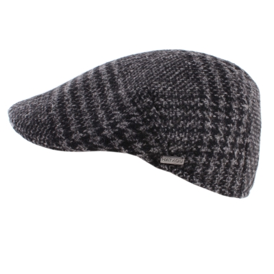 Мъжки вълнен каскет HatYou CP4039, Сив пепит