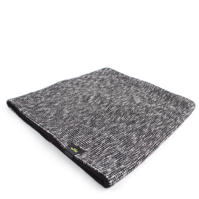 Wool and Cotton Neck Warmer Jail Jam JA0072, Black Melange