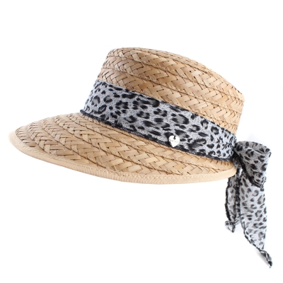 Palarie de vara dama HatYou CEP0425, Panglica gri