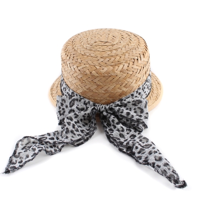 Palarie de vara dama HatYou CEP0425, Panglica gri