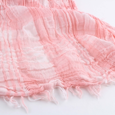 Летен шал Pulcra Venere, 80х185 см, Розов