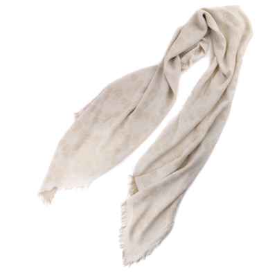 Летен шал Pulcra Bollicine N, 50x200 см, Бежов