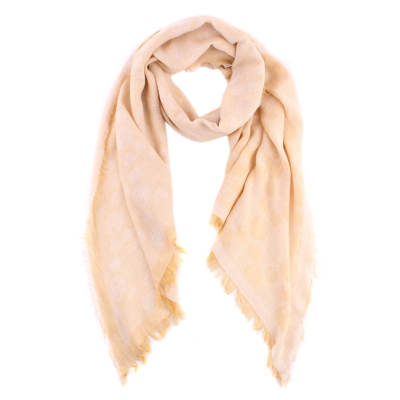 Летен шал Pulcra Bollicine N, 50x200 см, Жълт