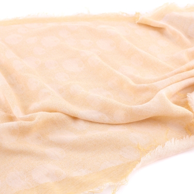 Летен шал Pulcra Bollicine N, 50x200 см, Жълт