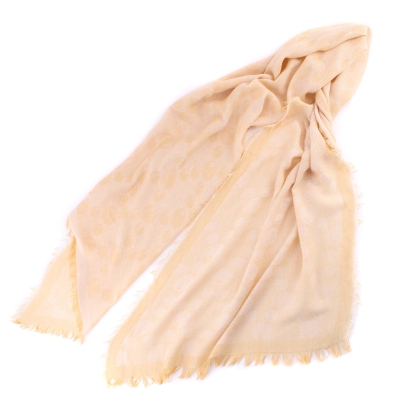 Летен шал Pulcra Bollicine N, 50x200 см, Жълт