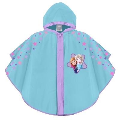 Rain Poncho Perletti Kids Frozen 99163, Light Blue
