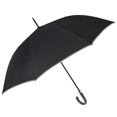 Автоматичен голф чадър Perletti Technology 21824, Черен/Binary code