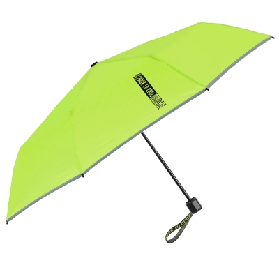 Kids’ Folding Umbrella Perletti CoolKids Back to Cool 15657, Neon Yellow