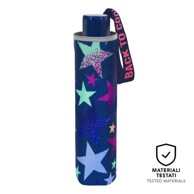 Kids’ Folding Umbrella Perletti CoolKids Stars 15660, Multicolour/Stars